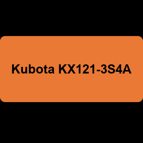Kubota KX121-3S4A
